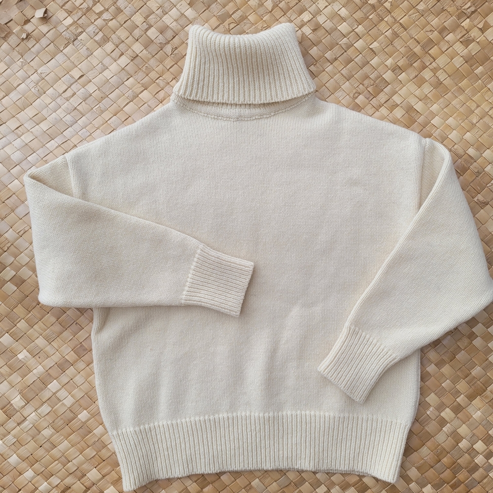 L'envers Therese Wool Turtleneck Size Small
